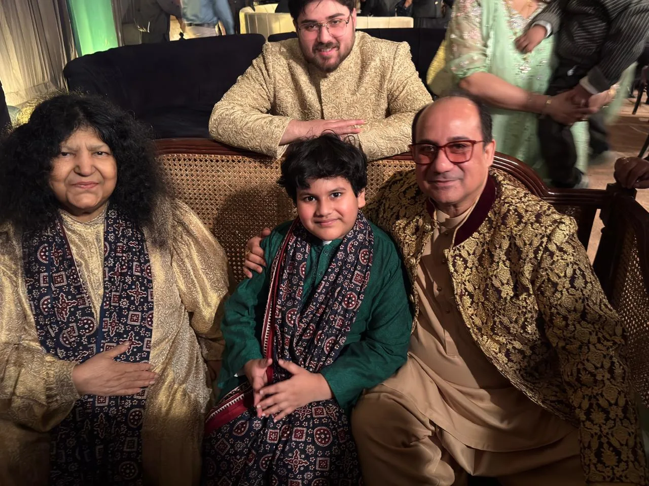 Abida Parveen with Rahat Fateh Ali Khan