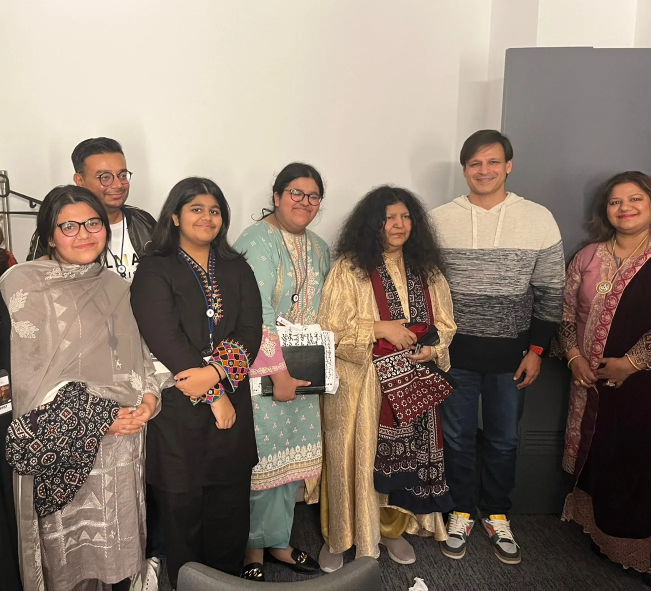 Abida Parveen with Vivek Oberoi