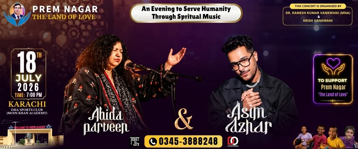 Prem Nagar concert — An evening to serve humanity through spiritual music, Karachi