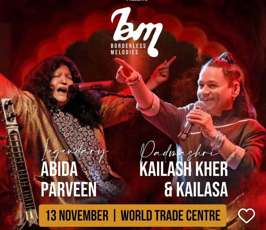 Abida Parveen & Asim Azhar live — Prem Nagar, 18 July 2026, DHA Sports Club, Karachi